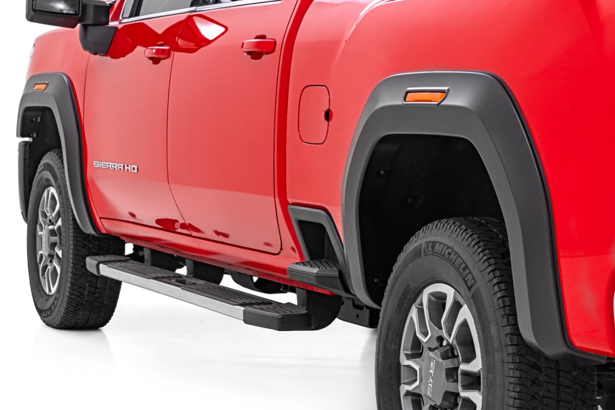 GMC Sierra 2500 HD Fender Flares - Rough Country - Sport - Riptide Blue - '20-'26